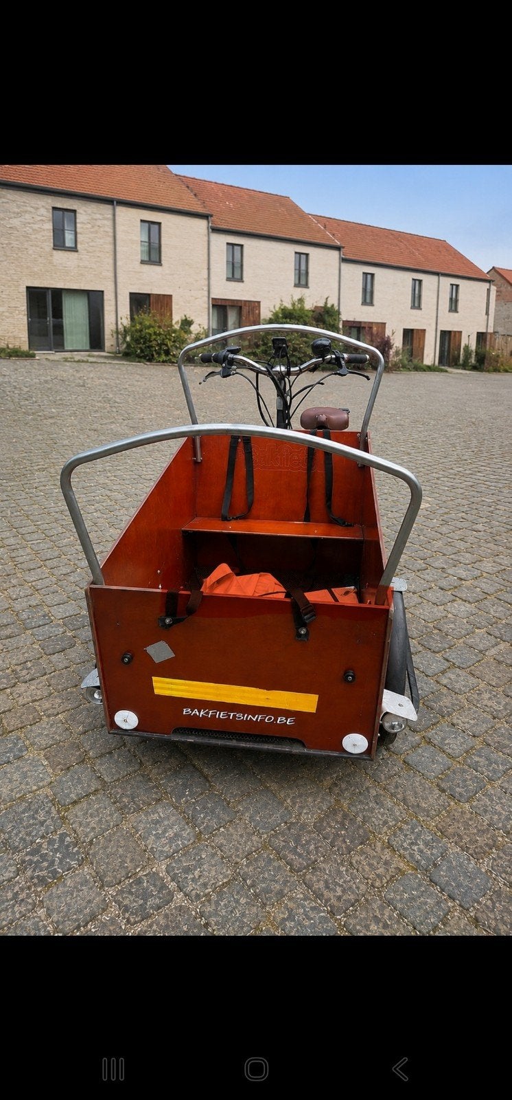 elektrische bakfiets fiets familie 4 plaats, Ophalen