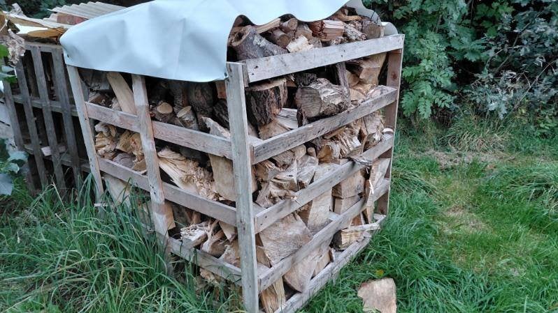 Bois de chauffage / chutes m3, 3 à 6 m³, Enlèvement ou Envoi, Autres essences de bois, Bûches