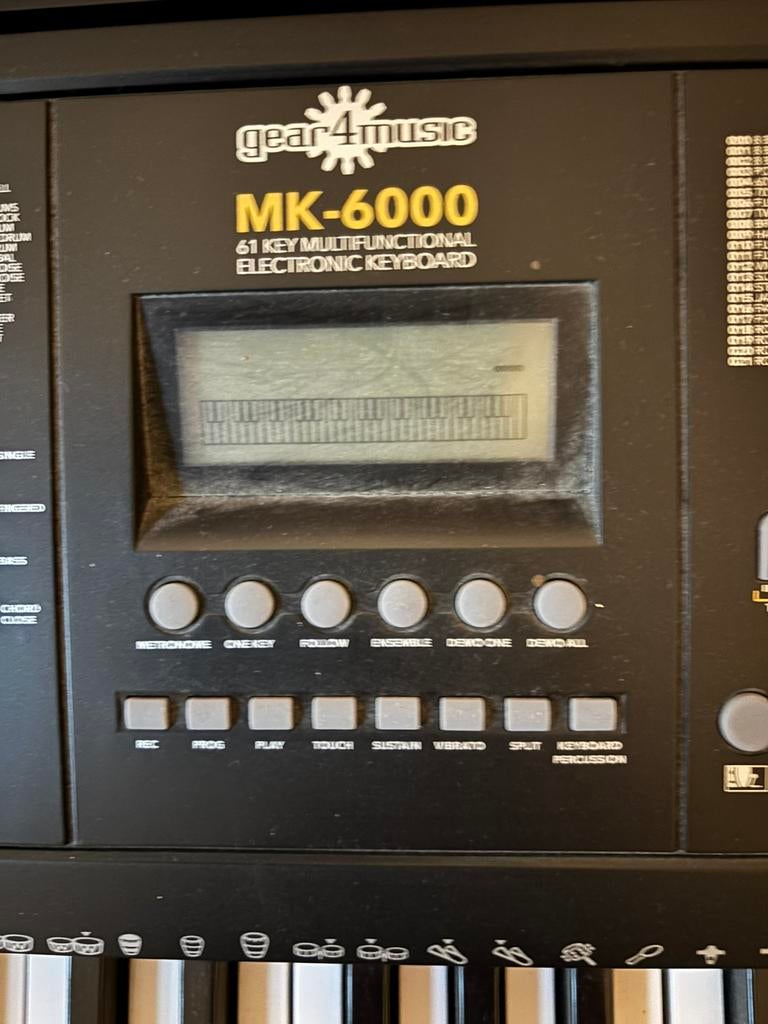 Keyboard gear4music mk-6000, Muziek en Instrumenten, Keyboards, Ophalen, Gebruikt
