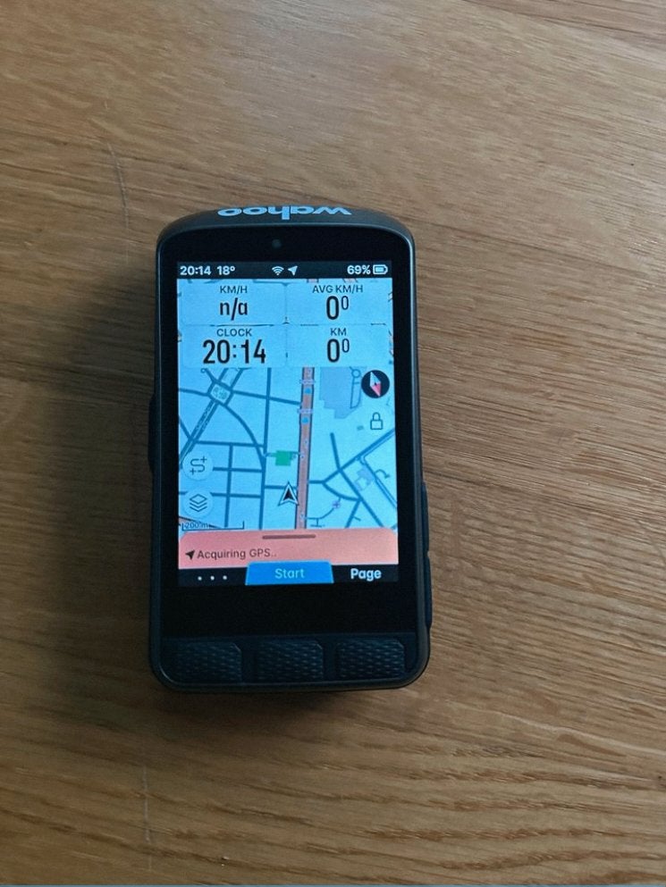 Wahoo ELEMNT ACE, Fietsen en Brommers, Fietsaccessoires | Fietscomputers, Ophalen of Verzenden, Draadloos, Zo goed als nieuw