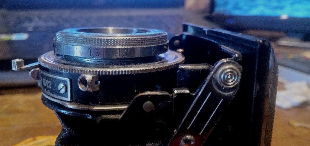 Zeiss Ikon 6x6 Vintage + Étui Cuir, TV, Hi-fi & Vidéo, Envoi, Utilisé, Autres Marques