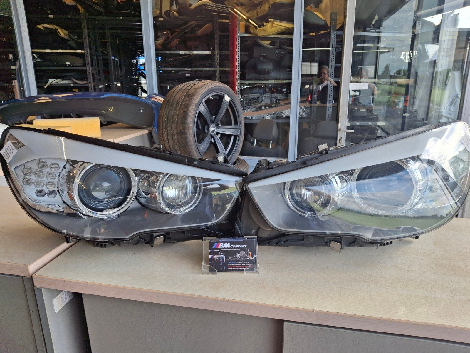 Bmw phares Xenon directionnels adaptatif F07, Enlèvement, BMW