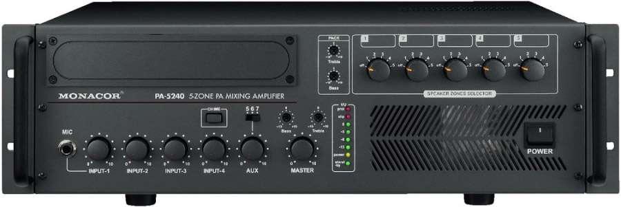 Amplificateur Monacor PA-5240, Ophalen, Zo goed als nieuw