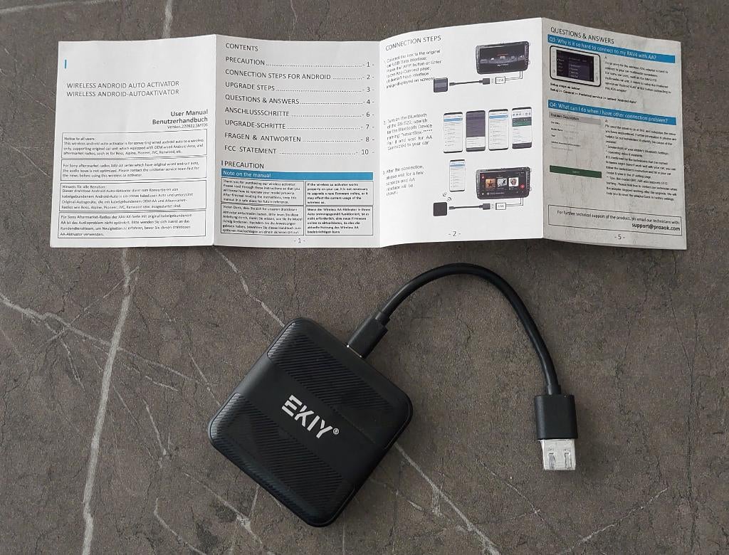 auto android draadloos maken, Enlèvement ou Envoi, Comme neuf