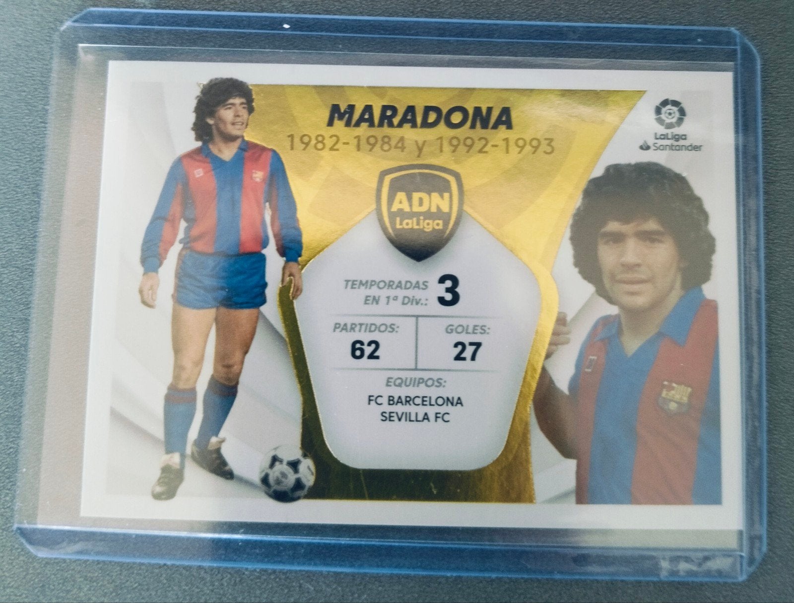 Panini sticker la Liga 2021 Diego Maradona Barcelona, Hobby en Vrije tijd, Stickers en Plaatjes, Ophalen of Verzenden, Sticker
