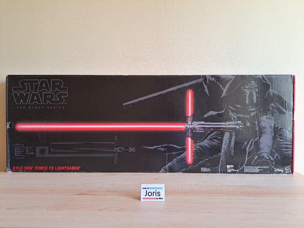 Kylo Ren lightsaber (04) - Hasbro The Black Series, Verzamelen, Ophalen of Verzenden, Zo goed als nieuw, Replica