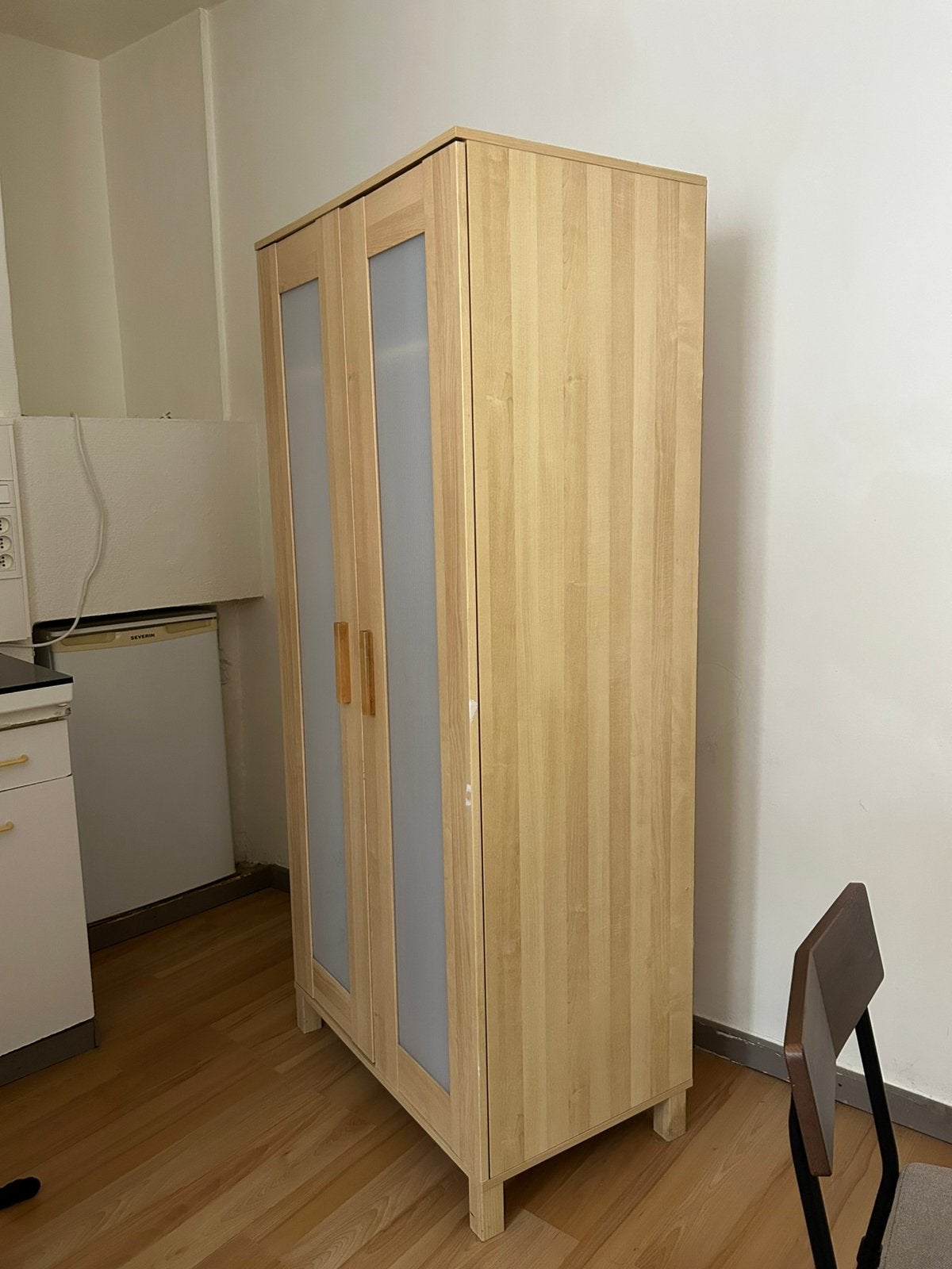 Opbergkast / kledingkast 80x50x180 cm – goede staat, Huis en Inrichting, Ophalen, Met deur(en), Gebruikt, 50 tot 100 cm