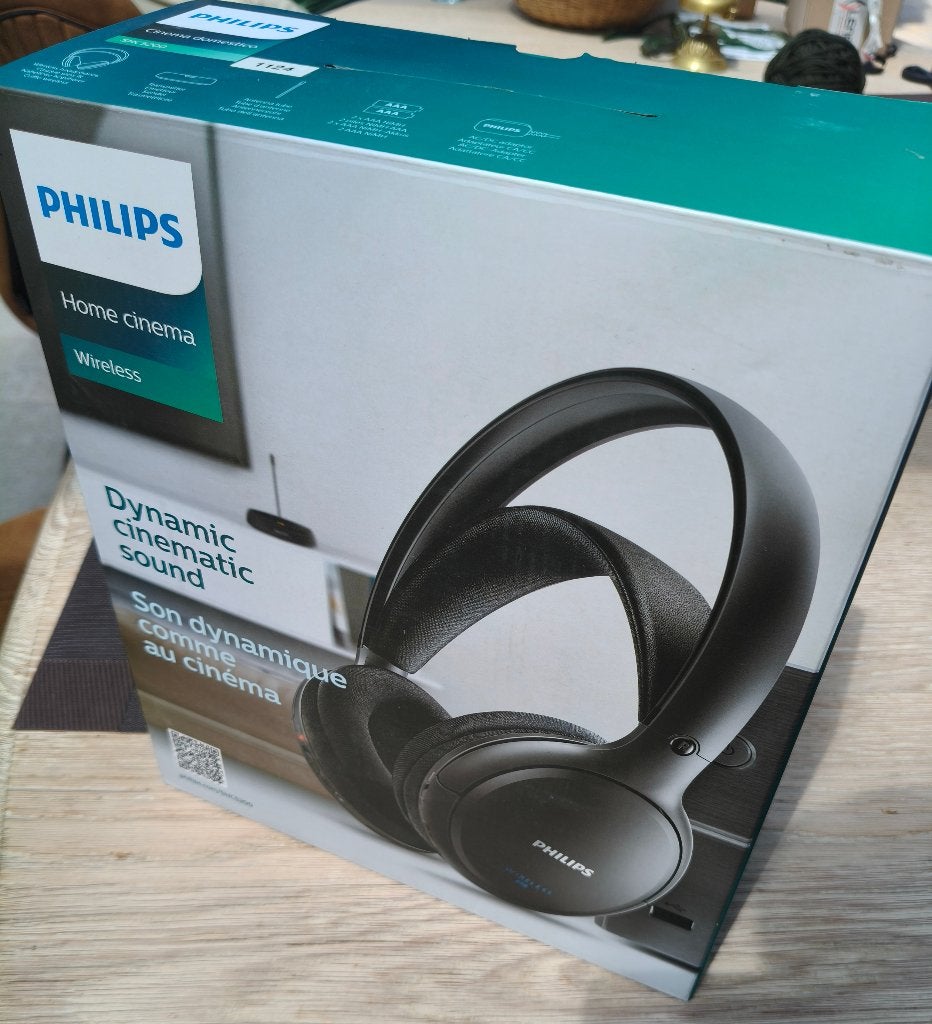 Philips Home Cinema Wireless SHC5200, Ophalen, Philips, Zo goed als nieuw, Over-ear