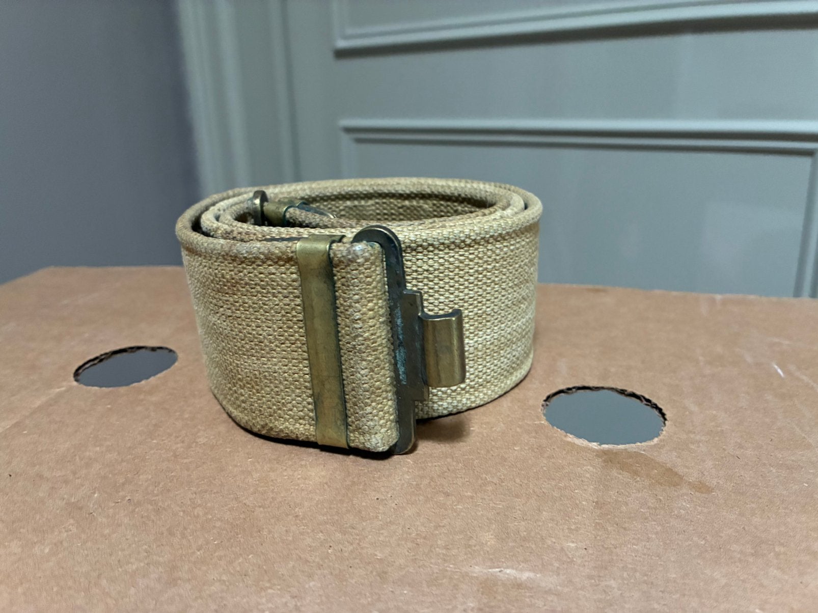 Britse WO2 “Pattern 1937 Belt”, Verzamelen, Militaria | Tweede Wereldoorlog, Landmacht, Ophalen of Verzenden