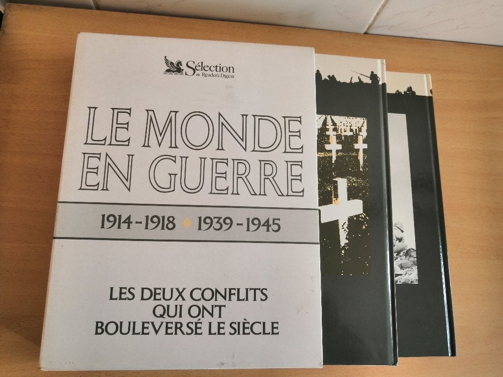 Coffret en deux volumes Le Monde en Guerre : 14-18 / 39-45, Livres, Enlèvement ou Envoi