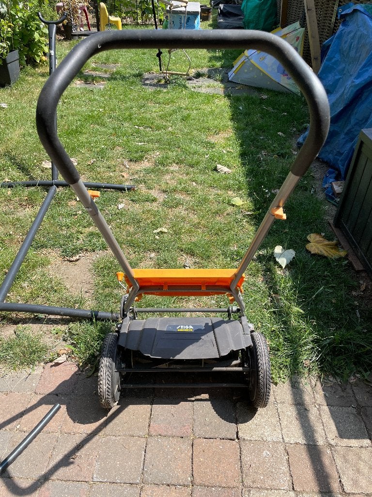 Grasmaaier handmatig, Tuin en Terras, Grasmaaiers, Ophalen, Cirkelmaaier, Handgrasmaaier, Stiga