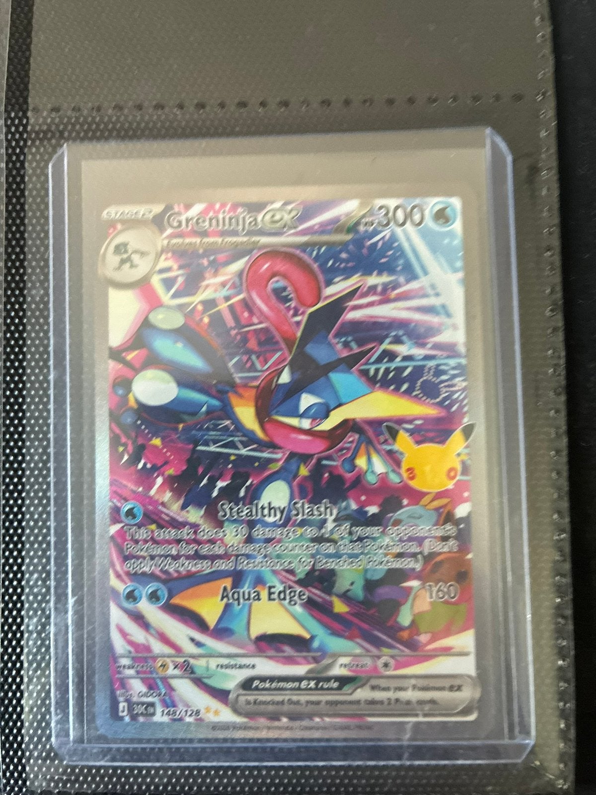 Pokémon Greninja #148 – 30th Anniversary, Hobby & Loisirs créatifs, Enlèvement ou Envoi, Neuf, Cartes en vrac, Foil