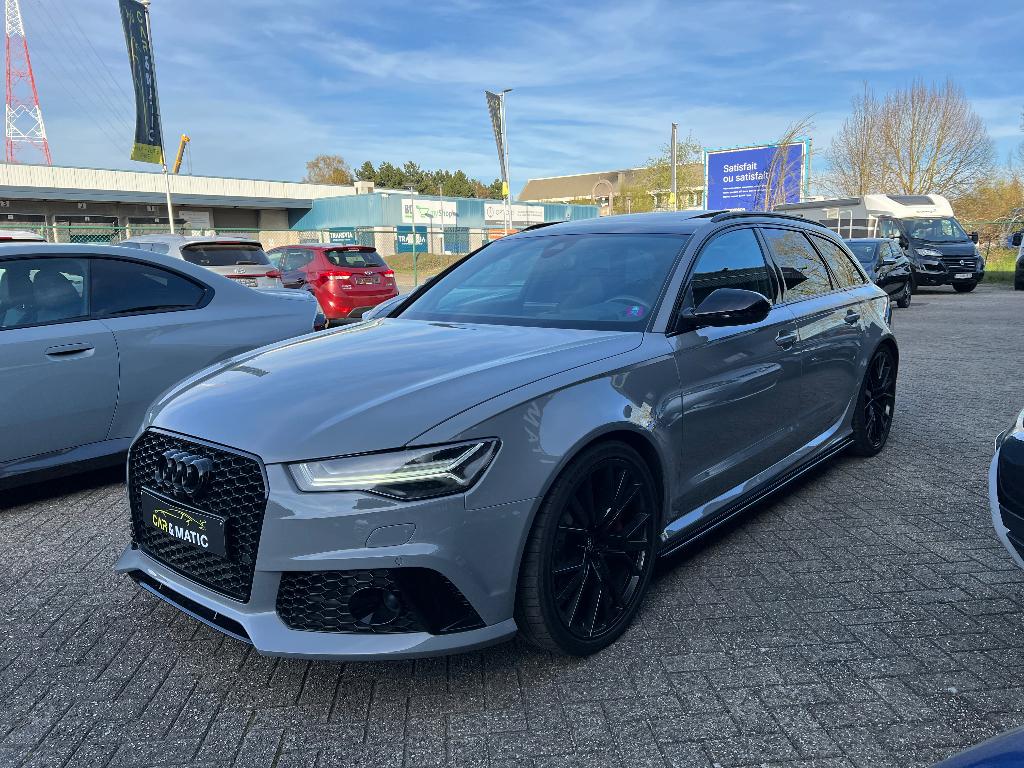 Audi RS6 Performance C7//2018/605CV/Carbone Blue/Carnet Audi, Autos, Achat, Entreprise, 5 portes, 5 places