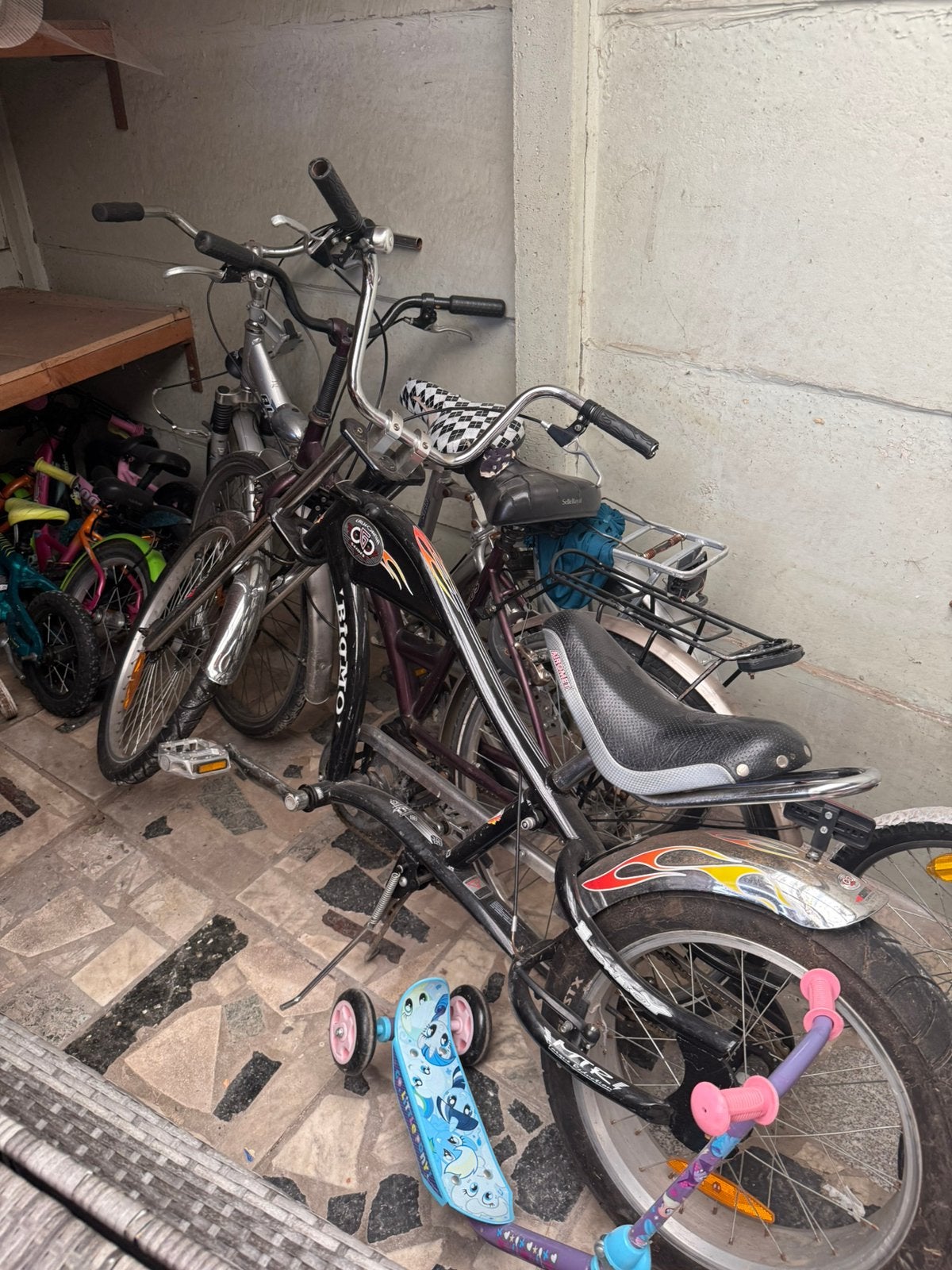 Heren Vrouwen Kinderen Fietsen, Ophalen