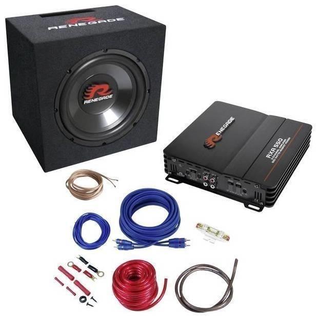 RENEGADE RBK550XL 550Watt baskit incl. kabelset, Ophalen of Verzenden, Nieuw