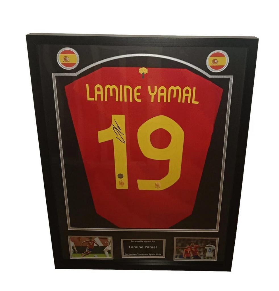 Gesigneerd shirt Yamal - Spanje, Verzenden, Nieuw, Shirt
