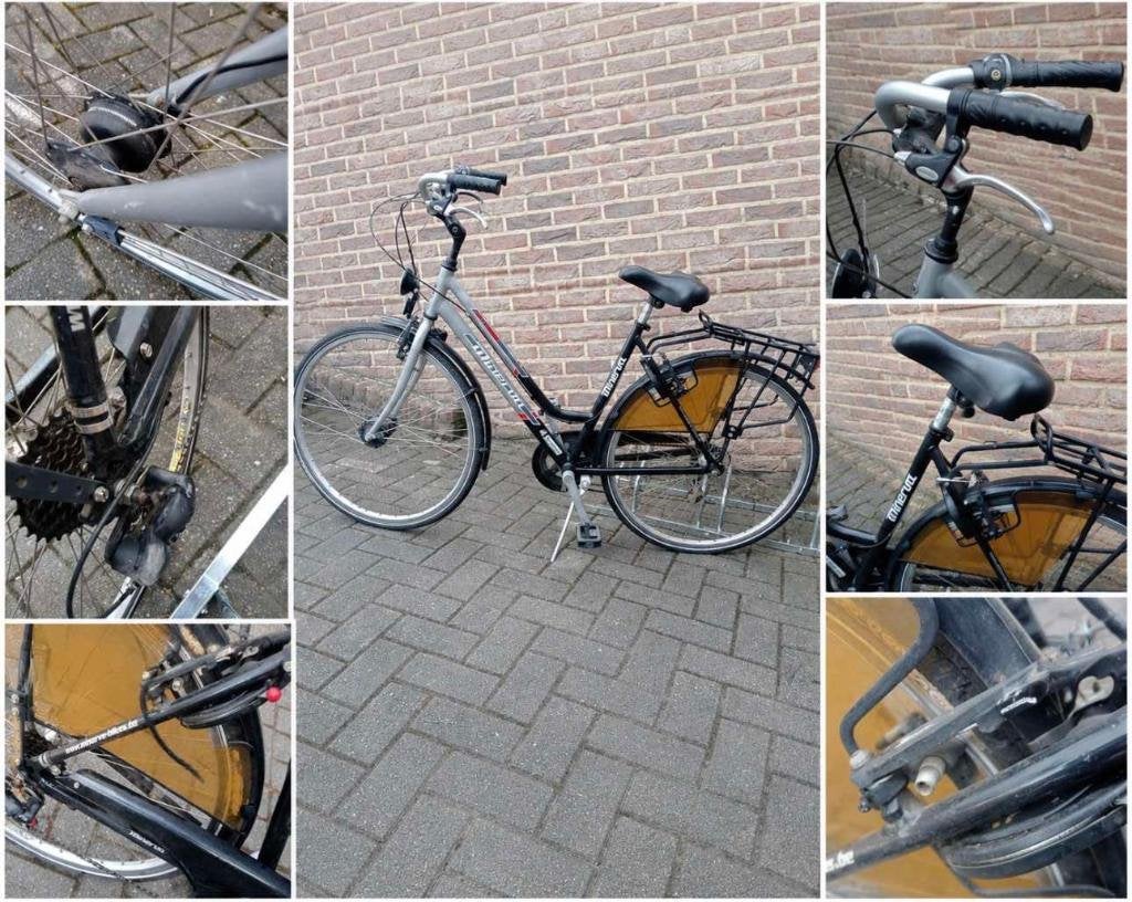 Dames fiets, Fietsen en Brommers, Fietsen | Dames | Damesfietsen, Ophalen, Gebruikt, Velgrem, Versnellingen