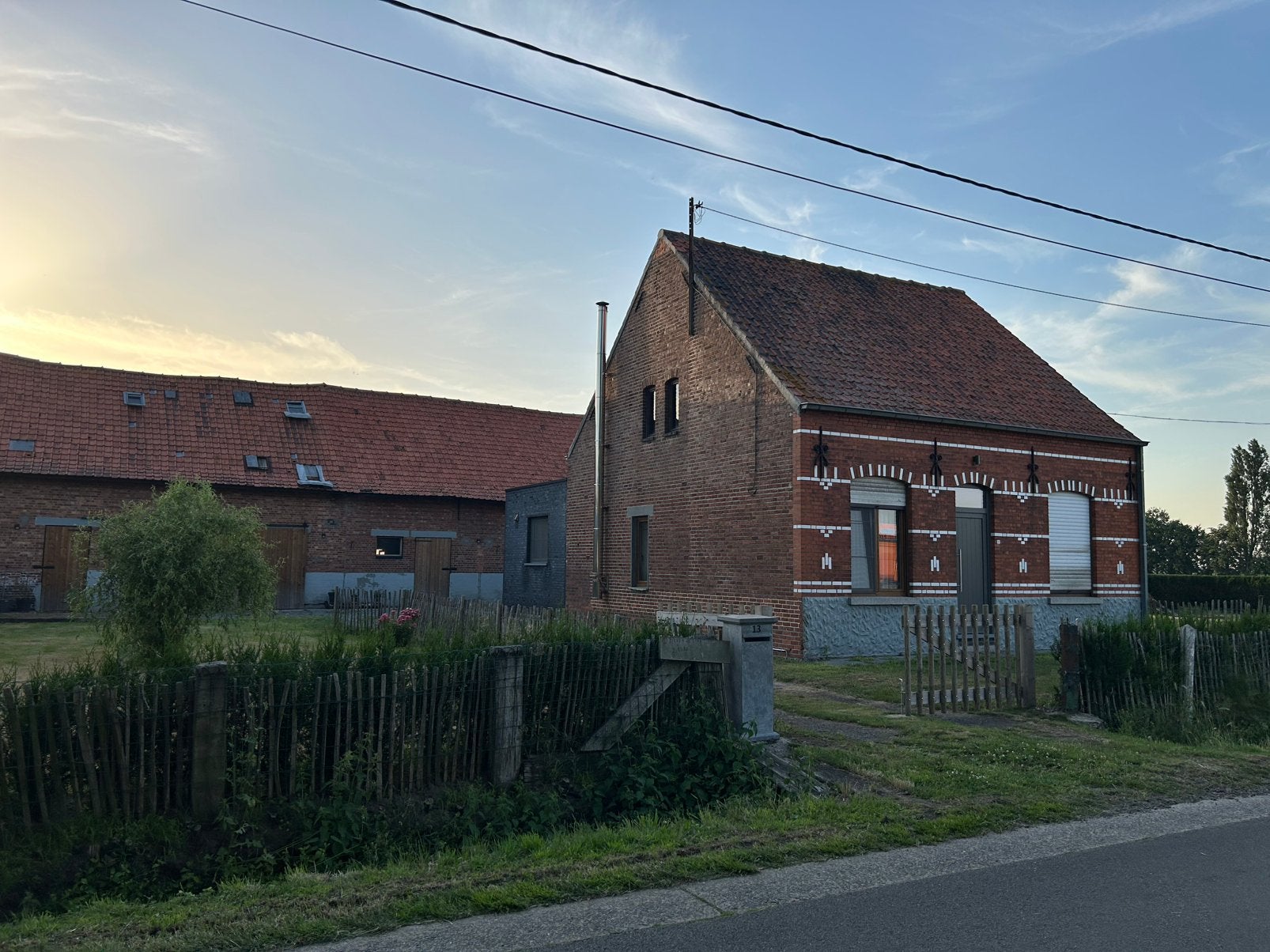 Te huur woning met schuur, Vrijstaande woning, Direct bij eigenaar, 2 kamers, Provincie Oost-Vlaanderen