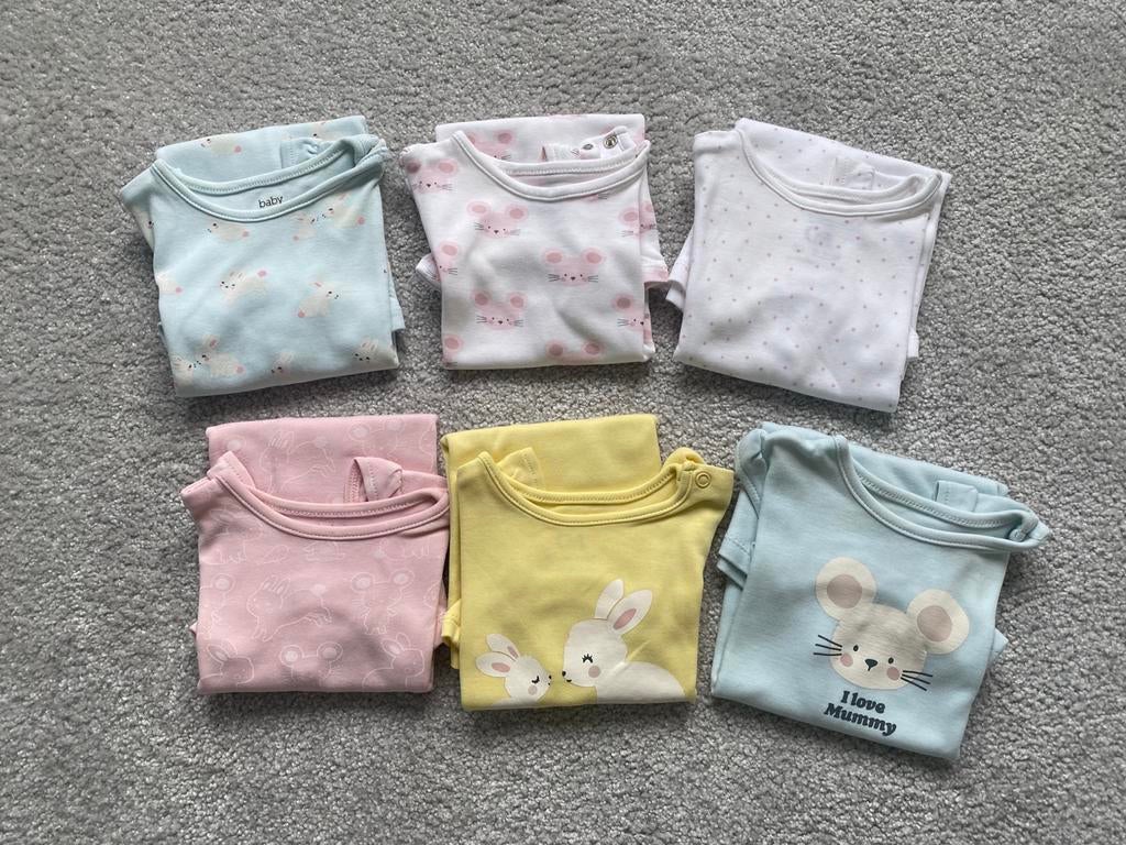 Pakket zomerpyjam’s meisjes maat 80, Ophalen of Verzenden, Zo goed als nieuw, Maat 80