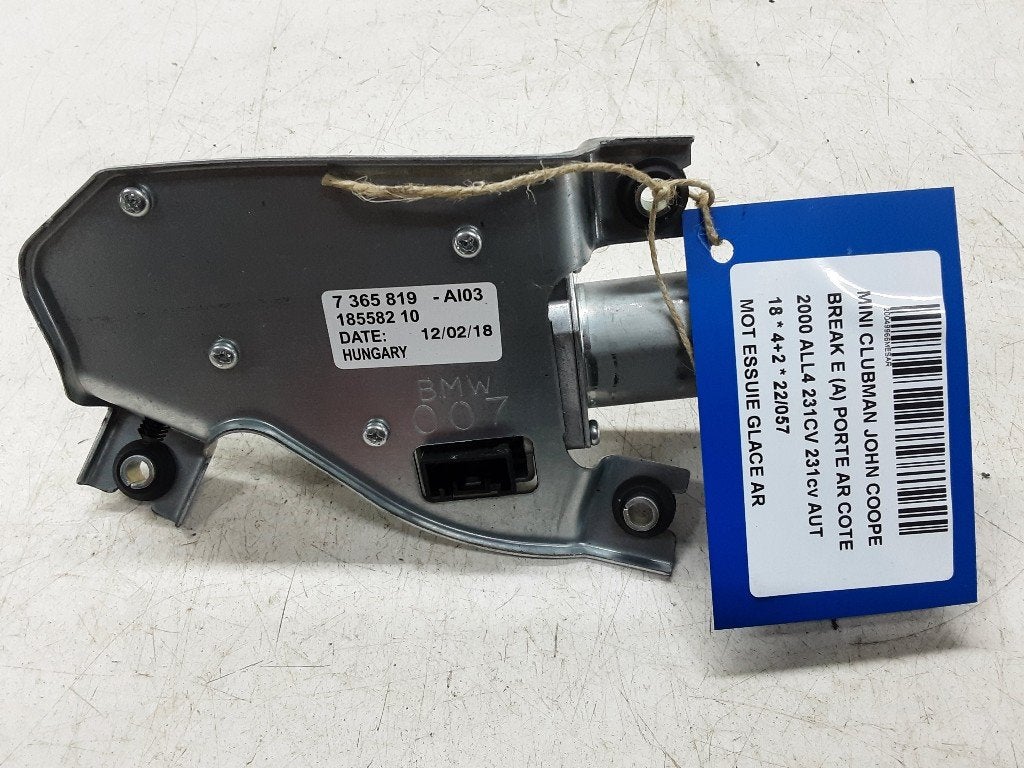 MOTEUR ESSUIE-GLACE ARRIÈRE Mini Clubman (F54) (7365819), Autos : Pièces & Accessoires, Petuelring 130
80809  München, DE, Mini