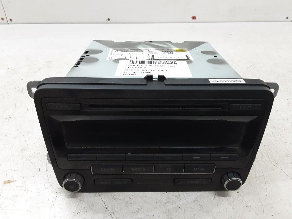 RADIO Volkswagen Polo V (6R) (VW-5M0035186J), Volkswagen, Mevr. I. Hauben, Utilisé, Rue de l'Espoir 34 34
4030  GRIVEGNÉE, BE