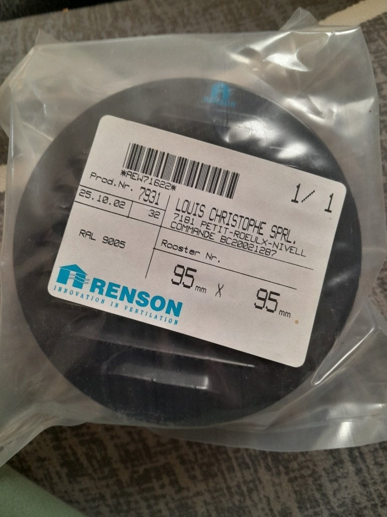Ventilation Renson, Ophalen, Nieuw, Ventilator