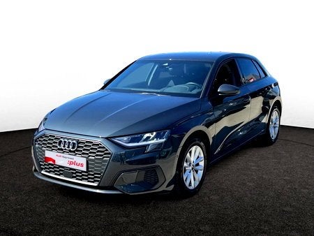Audi A3 Sportback AUTOMAAT*110PK*CARPLAY*GPS*SENSOREN*BI-ZON, Auto's, Automaat, 116 g/km, Parkeersensor, Zilver of Grijs