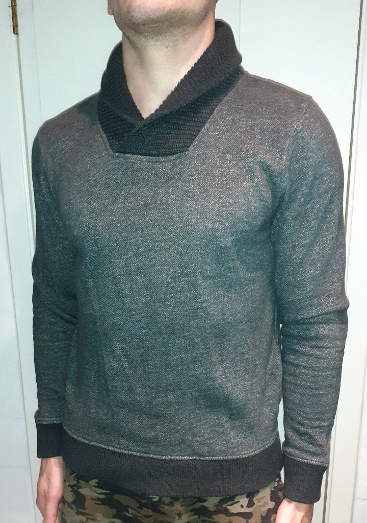 trui heren grijs H&M S, Enlèvement ou Envoi, Neuf, Taille 46 (S) ou plus petite, Gris