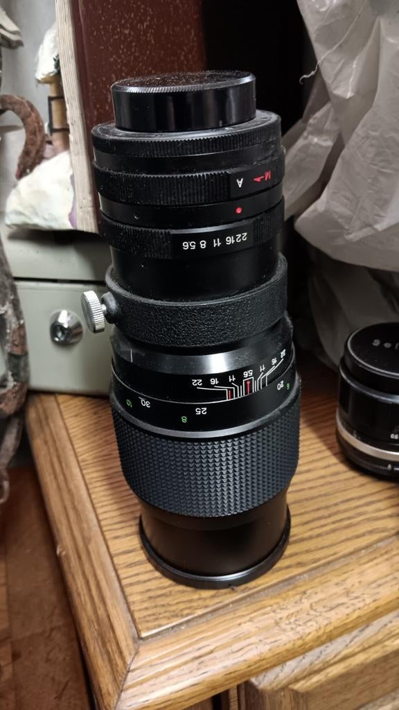 Vivitar lens, Ophalen