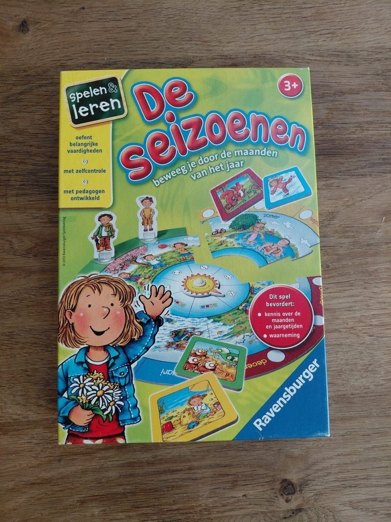 Educatief spel De Seizoenen (3+) - nieuwstaat, Ophalen, Zo goed als nieuw, Ontdekken
