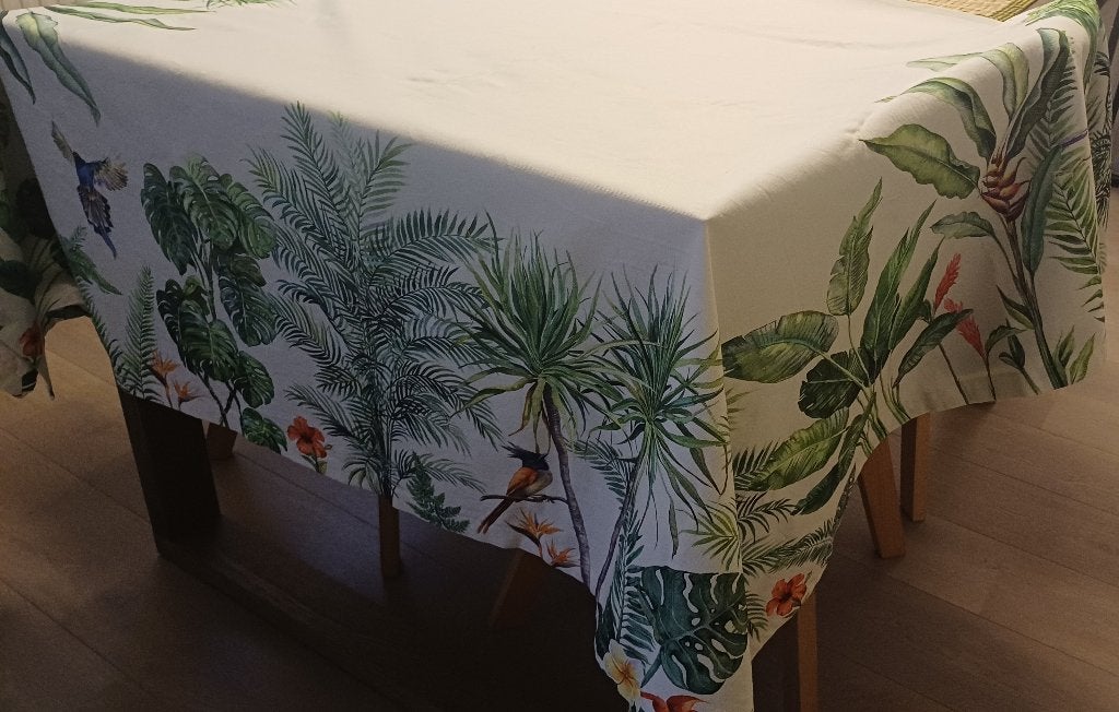 Nappe et serviettes en tissu (neufs), Maison & Meubles, Neuf, Nappe, Coton, 235 cm