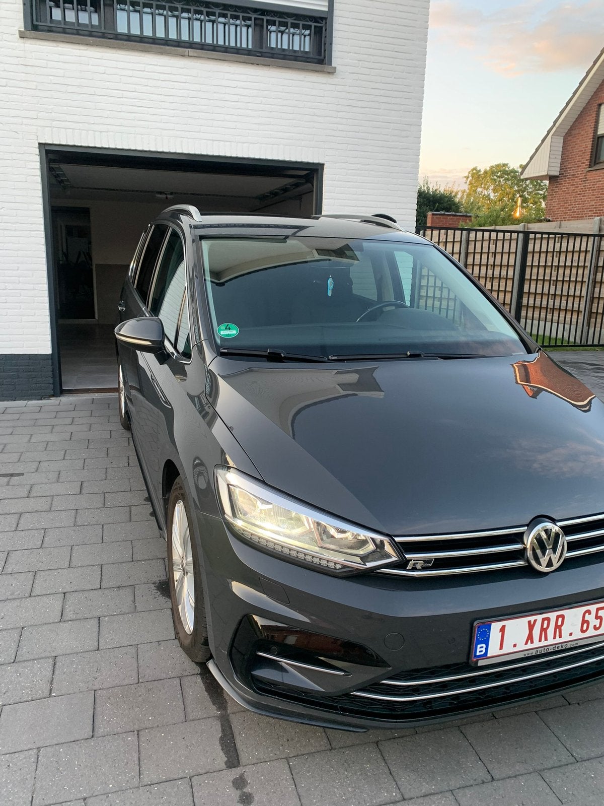 Volkswagen Touran 2.0 TDI - R -Line, Argent ou Gris, Achat, Euro 6, Noir