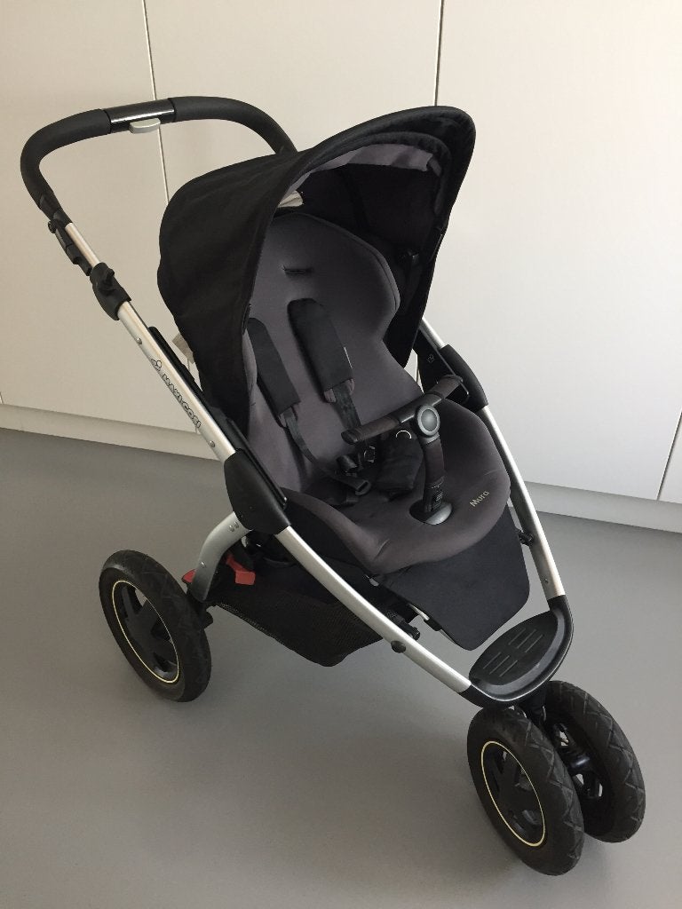 Maxi-Cosi Mura kinderwagen met reiswieg, autostoel en extras, Kinderen en Baby's, Ophalen, Gebruikt, Combiwagen, Luchtbanden