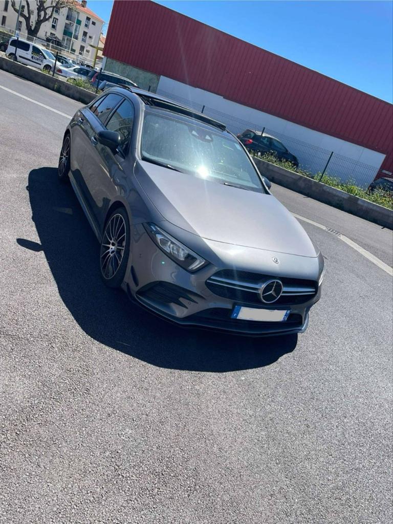Mercedes A35 AMG 2.0L 306pk, Auto's, Automaat, Parkeerassistent, Zwart, Berline