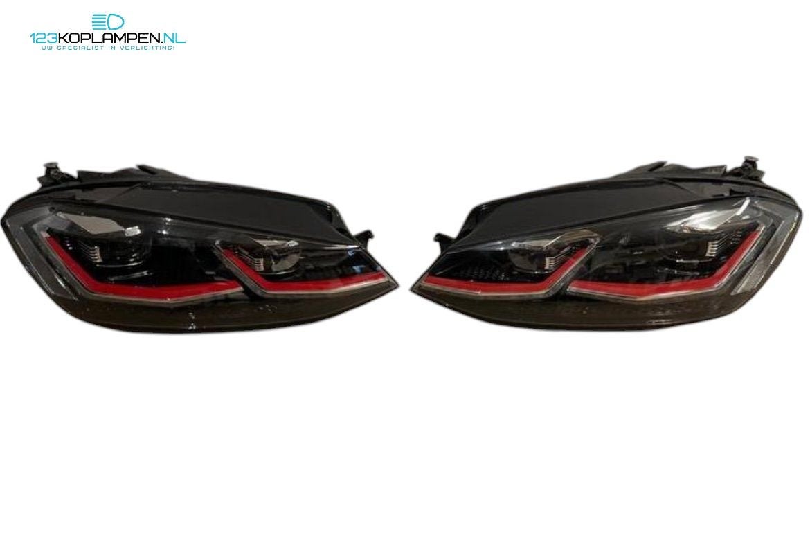 Volkswagen Golf 7 Facelift GTI Full LED Koplampen Set 5G1941, -, Volkswagen, -, Origine de la pièce connue