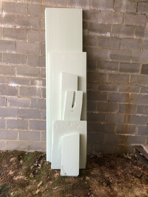 Panneaux isolants, Bricolage & Construction, Isolation & Étanchéité, Enlèvement, Utilisé, 4 à 8 cm, Mousse polystyrène (Tempex)