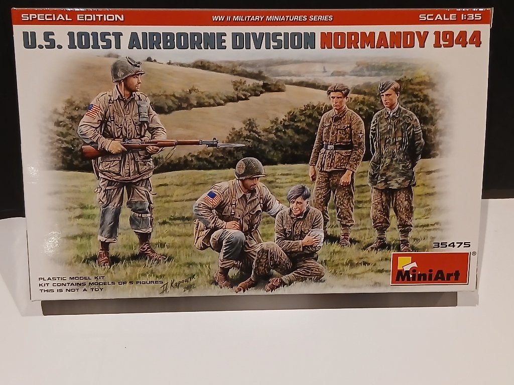 Miniart (35475): 101 St Airborne Division om 1:35, Ophalen of Verzenden, Nieuw, 1:35 tot 1:50, Figuur of Figuren