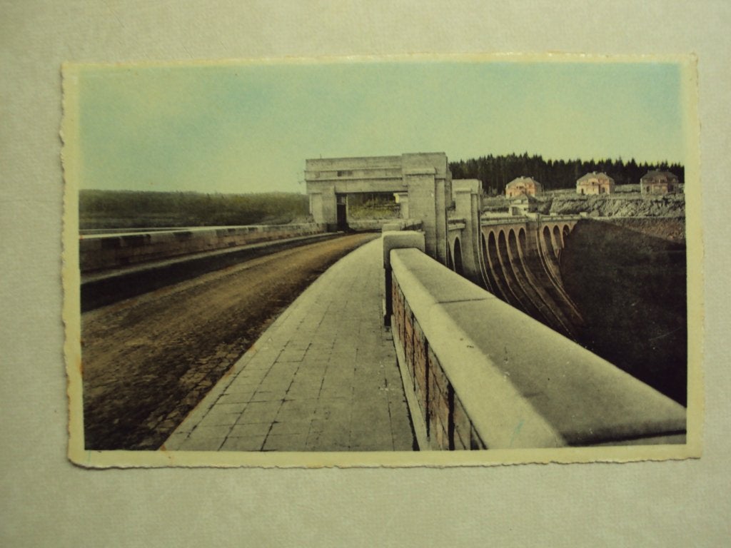 57526 - EUPEN - BARRAGE ET LE PONT - ZIE 2 FOTO'S, Ophalen of Verzenden
