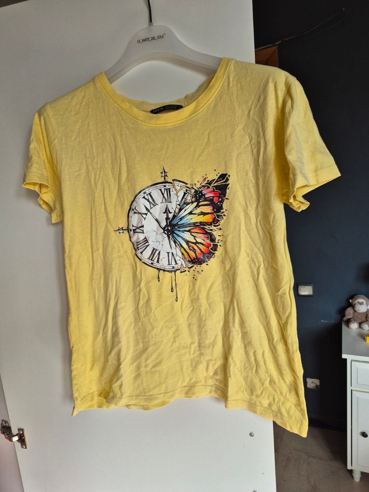 t shirt shein maat 38 goede staat 51cm lang 39cm breed, Kleding | Dames, Ophalen of Verzenden, Maat 38/40 (M)