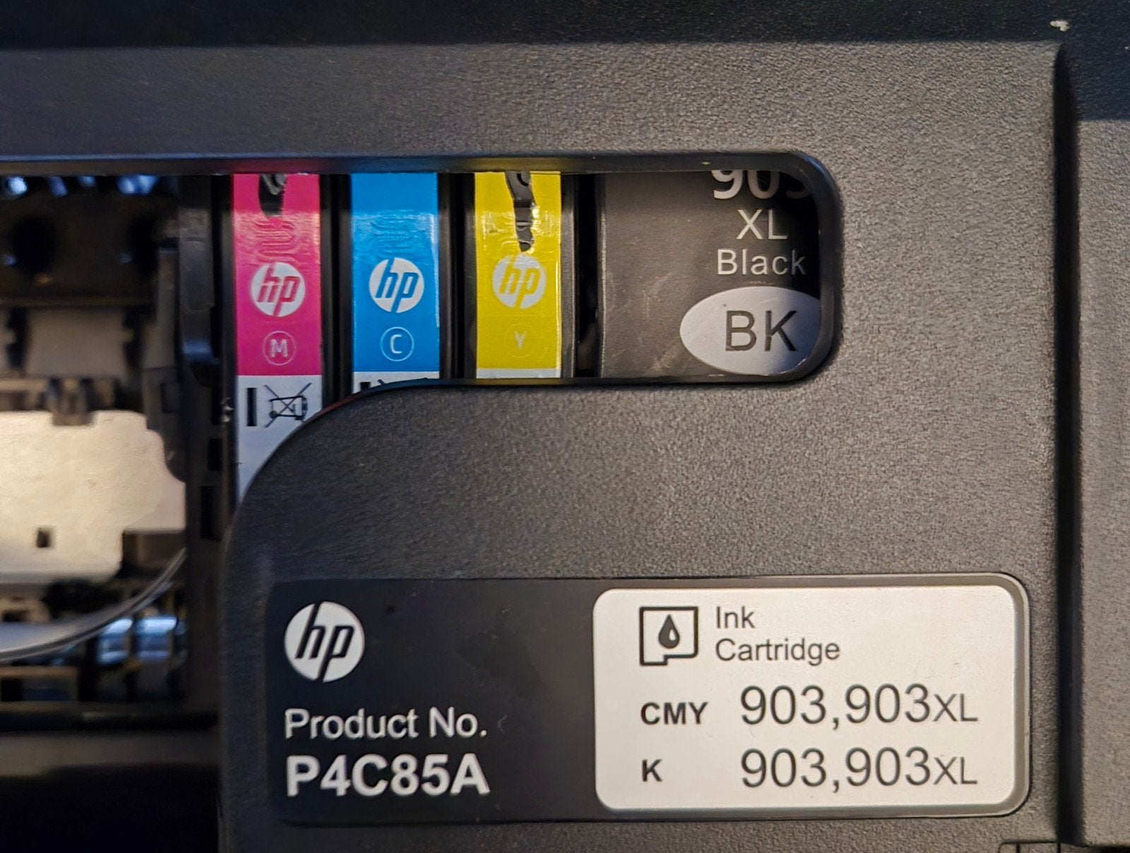 imprimante N6950  +4 cartouche d'encre HP 903xl neuf, Informatique & Logiciels, Enlèvement, Neuf, Toner