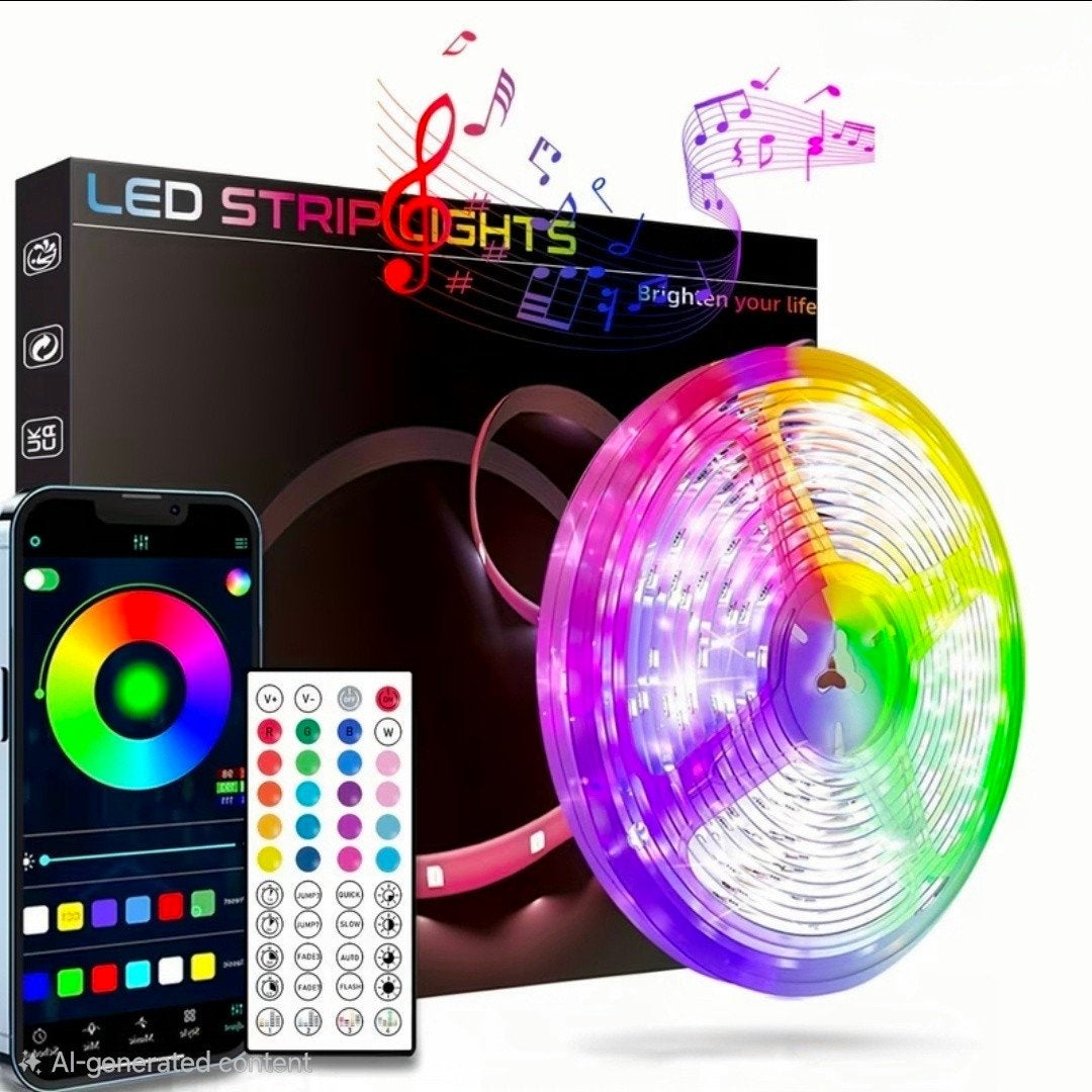 2 LED LIGHTS STRIPS van 5 meter, Verzenden