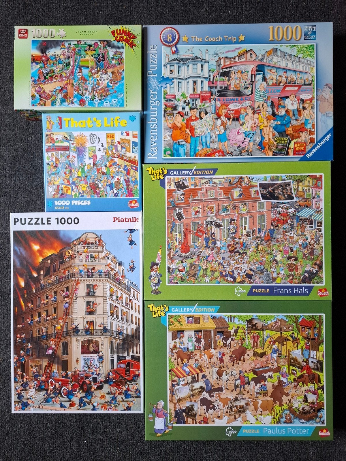 Puzzel 1000 stukjes, Ophalen of Verzenden