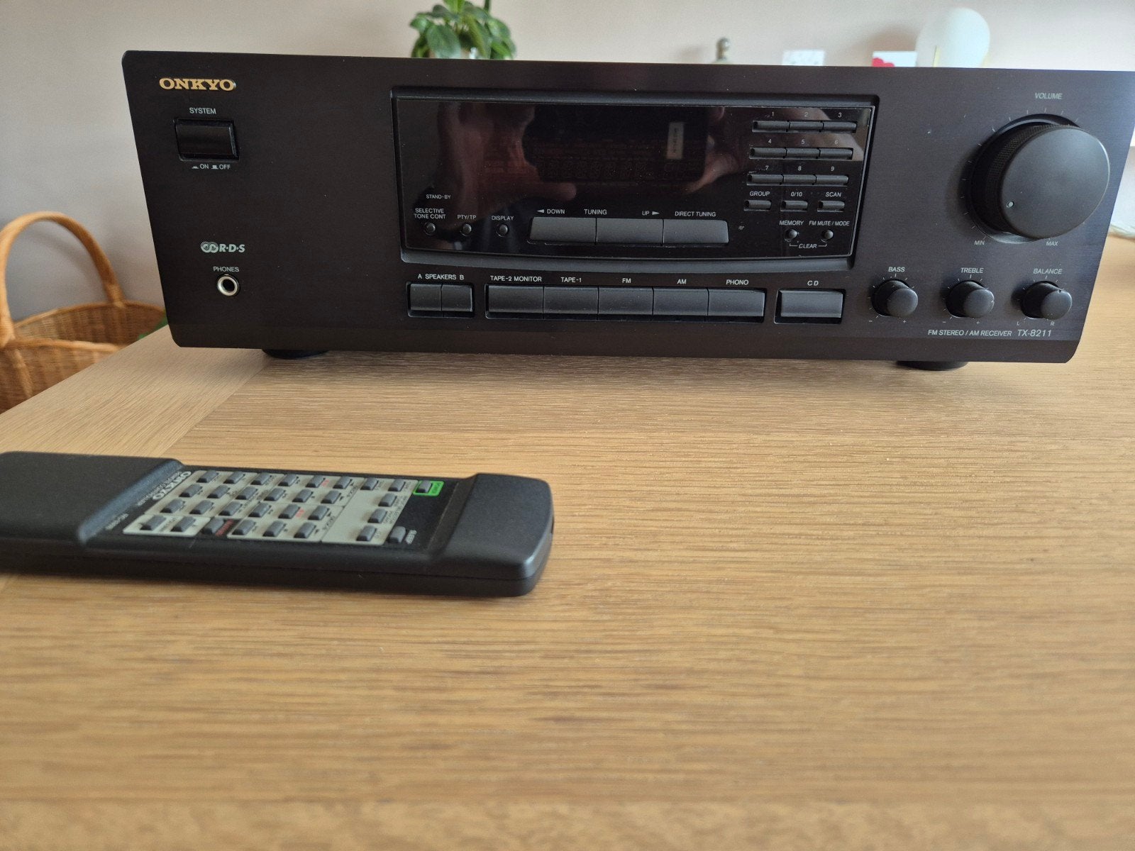 Tuner versterker, TV, Hi-fi & Vidéo, Amplificateurs & Ampli-syntoniseurs, 60 à 120 watts, Enlèvement, Onkyo, Stéréo
