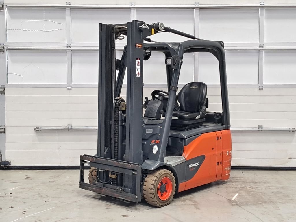 LINDE E16, Zakelijke goederen, 1000 tot 2000 kg, Elektrisch, Heftruck, LINDE