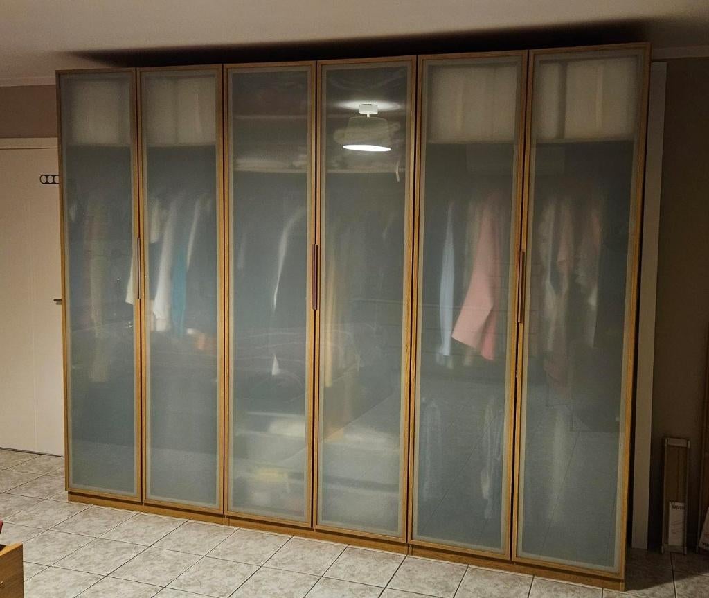 kastdeuren voor een Ikea PAX kast, Moins de 25 cm, Comme neuf, Enlèvement, Tijdloos