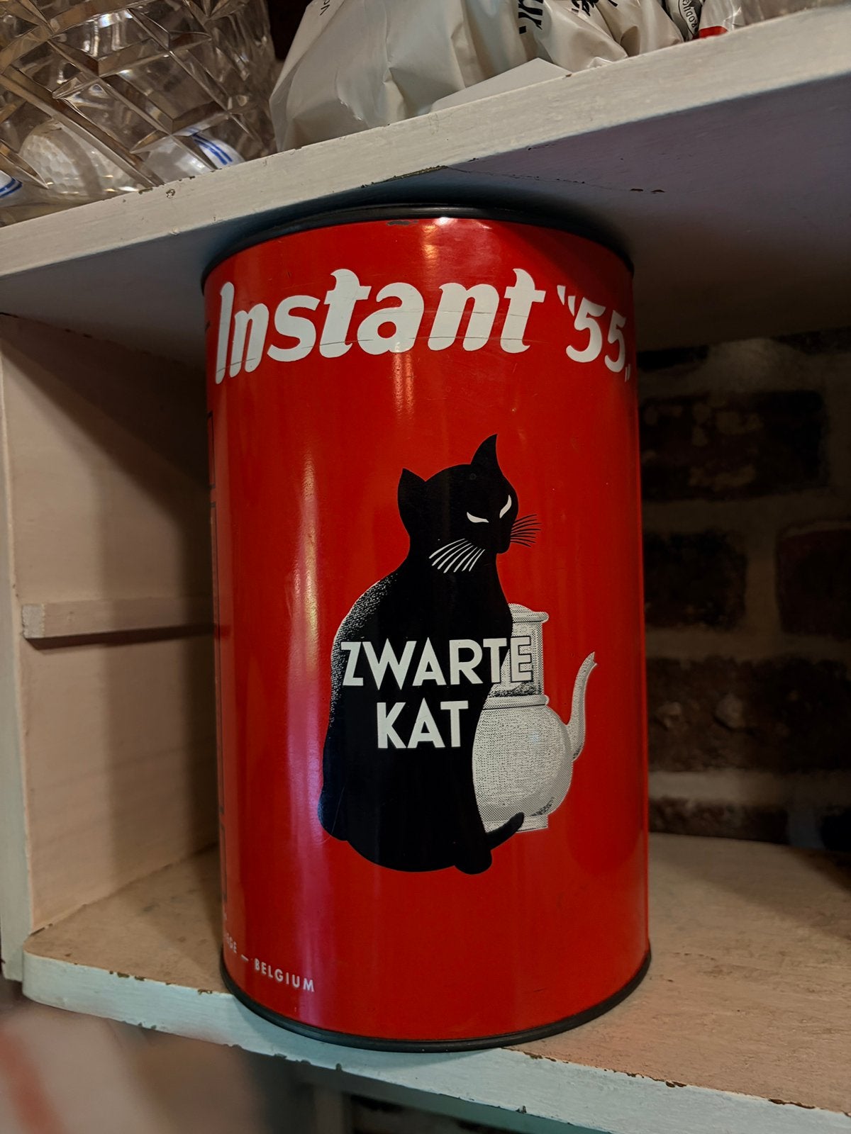 Koffie zwarte kat, Ophalen of Verzenden, Zo goed als nieuw