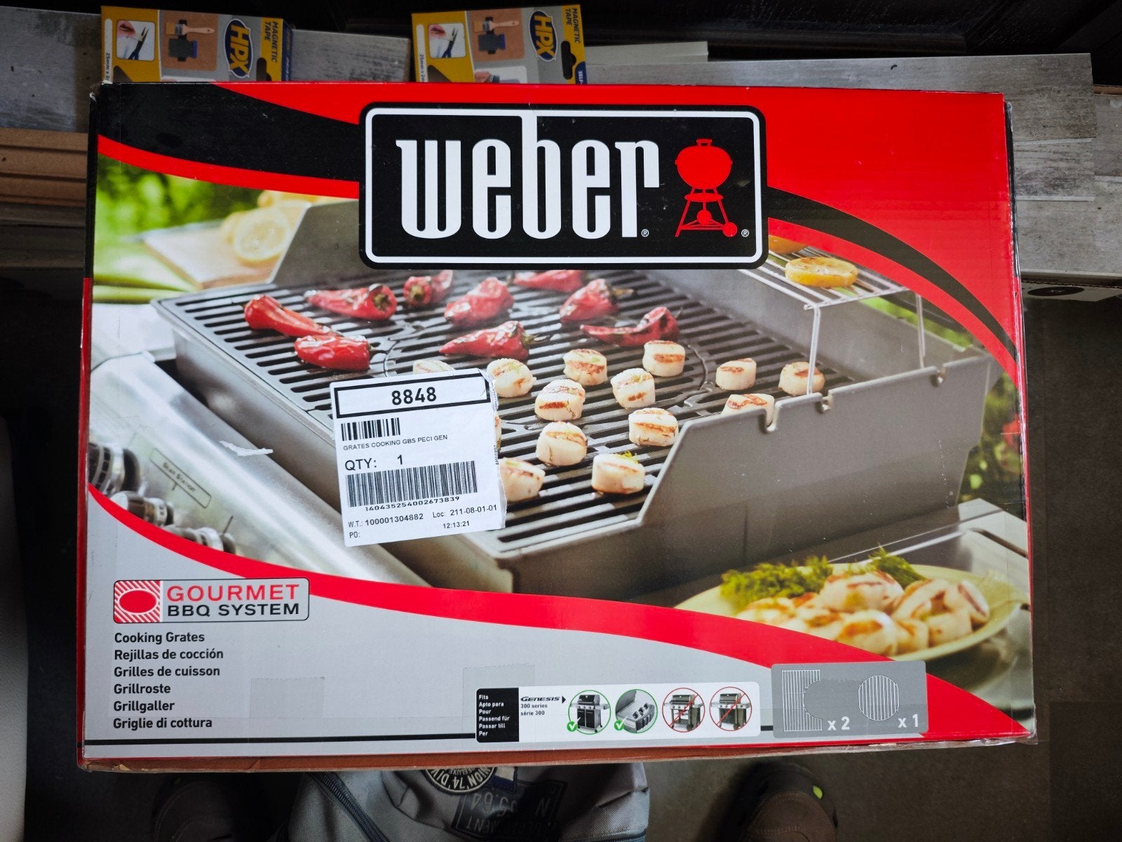 Weber gourmet grill nieuw, Tuin en Terras, Ophalen, Nieuw, Weber