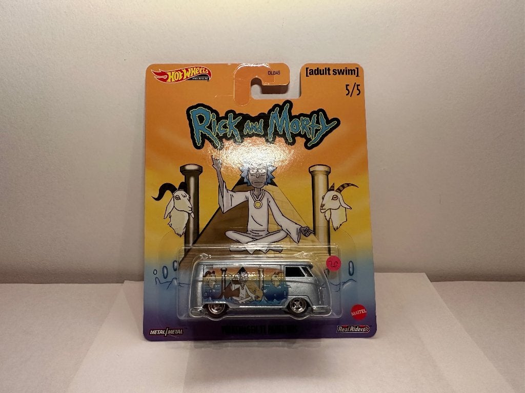 Hot Wheels Rick & Morty - Volkswagen T1 Panel Bus, Ophalen of Verzenden, Nieuw, Auto
