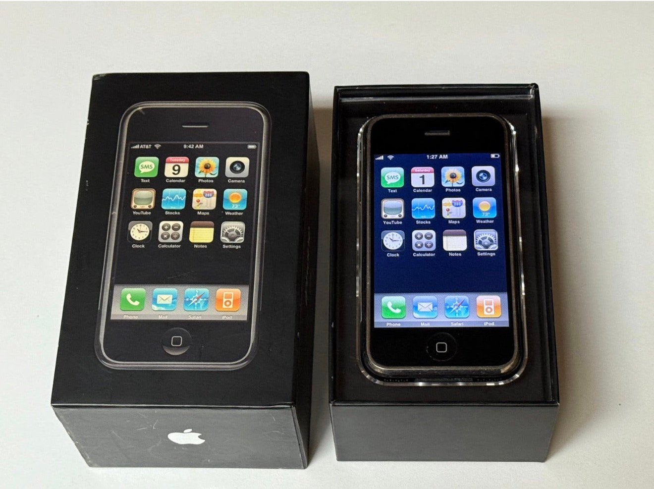 iPhone 2G 8GB met iOS 1.0 RARE/ UNIEK!!, Telecommunicatie, Ophalen of Verzenden, 8 GB, IPhone 2G Original