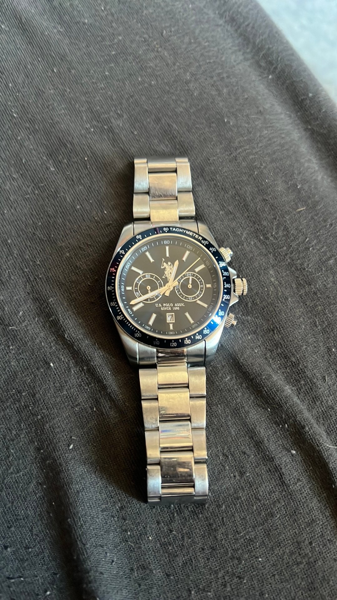 Polo horloge, Handtassen en Accessoires, Horloges | Heren, Ophalen of Verzenden, Gebruikt